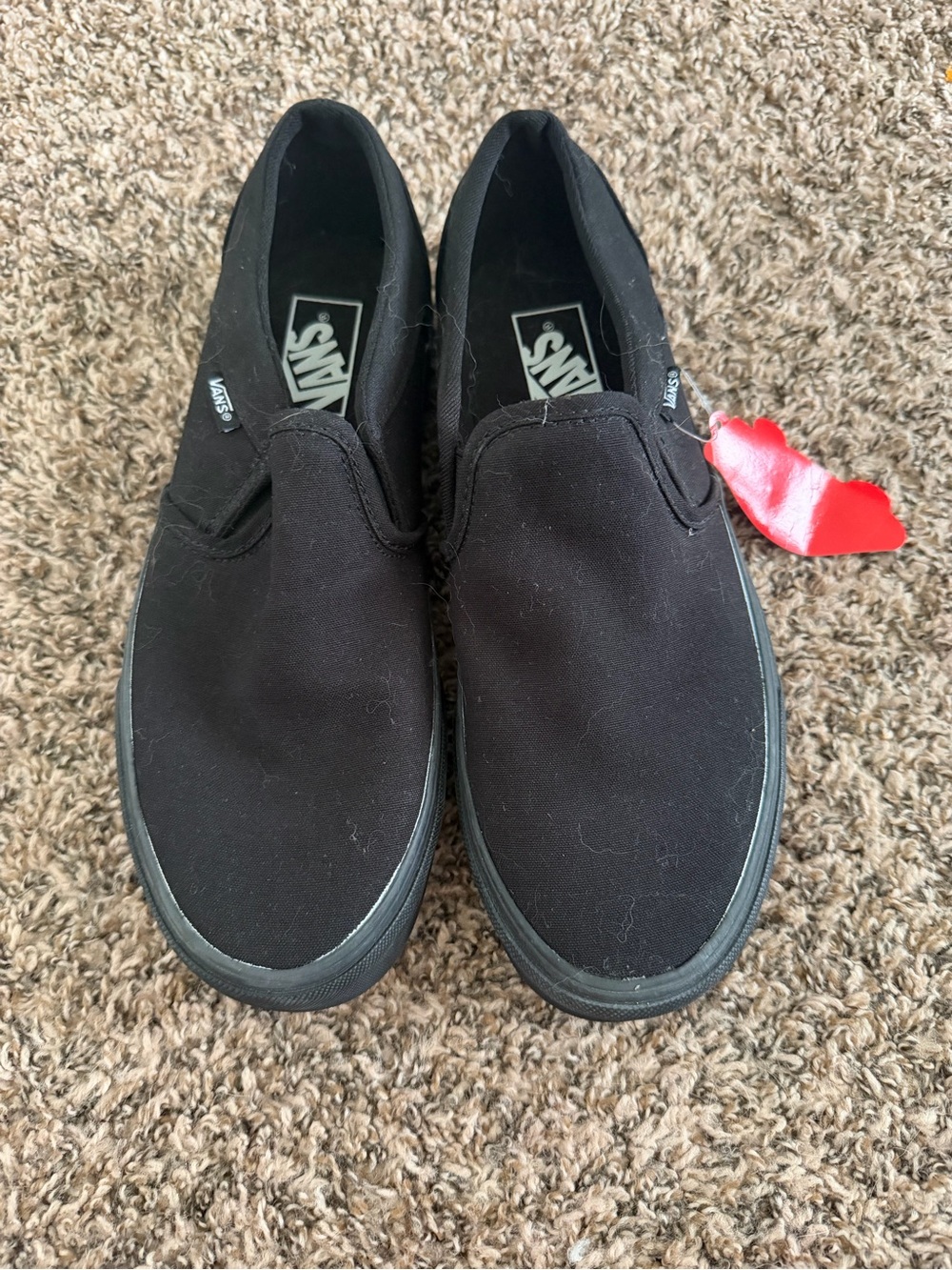 Vans Slip-On Canvas Shoe in Black